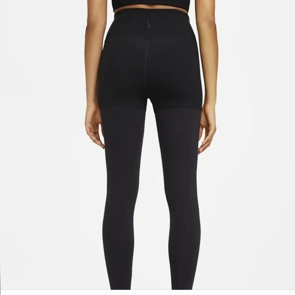 Nike Womens Yoga Luxe Layered 7/8 Leggings Tight Size Small